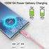 15ft USB C to USB C 100W Cable Pink (2-Pack), Long USB Type C Charger Fast Charging Braided Cable Compatible with iPhone 15 Pro Max,MacBook Pro M1...