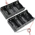 SDTC Tech 2-Pack 4 Slot D Cell Battery Holder 6V D Size Battery Case Box with Wire Leads...