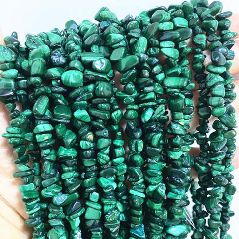 PLTbeads 5-8mm Natral Healing Gemstone Waist Bracelets Necklace Kit Irregular Stone DIY Crafts Design Jewelry Making 1 Strand per Bag Approxi 34 i...