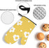 Kitchen Mittens Oven Pot Holders Non Oven Mitts and Potholders Contracted Floral Baking Mitts 4 Pcs (05)...
