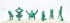 Advanced Green Toy Soldiers, Set of 6 Army Men Yoga Pose Figurines - Decor for Desk, Shelves, Classroom, Home, or Studio - Zen Meets GI Joe - Gift...