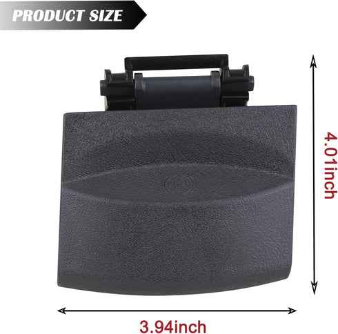 74445 Parking Brake Release Handle (Slate Gray) Compatible with 2006-2010 Dodge Ram/2004-2006 Dodge Durango...