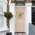 idyllic Butterfly Shaped Wreath with Pastel Berries and Floral Spring Artificial Wreaths for Front Door Decor...
