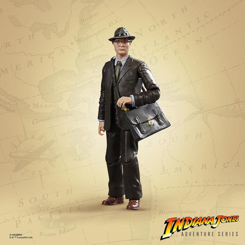 Indiana Jones and The Dial of Destiny Adventure Series Doctor Juergen Voller Action Figure, 6-inch Action Figures for Kids Ages 4 and Up, Medium...