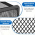 MaxGear Magnetic Pen Holder, Mesh Pencil Holder for Desk Storage Basket Organizer Magnetic Marker Holder - Extra Strong Magnets Perfect for Locker...