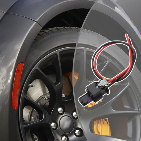 Side Marker Pigtail Connector Harness Fit for Dodge Charger 2015-2022...