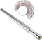 Ring Mandrel Sizer Finger Sizing Measuring Stick - Ring Sizer Guage 27 Pcs Metal Circle Models Jewelry Tool...