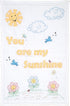 Jack Dempsey Needle Art You are My Sunshine Crib Quilt Top...