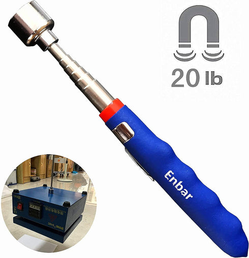 20lbs Magnetic Telescoping Pick Up Tool for Small Metal Tools Extendable Extends from 7 to 31 in / 185-762mm,Useful for Hard-to-Reach Picking Tool...