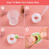 OIIKI 9Pcs Cavities Ring Silicone Molds for Jewelry Making, 6pcs Assorted Size Casting Bracelet Molds+3pcs Ring Resin Molds, Round Shape for Makin...