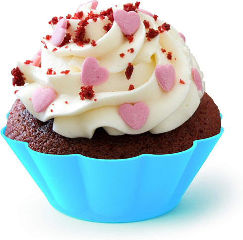 Fox Run 73933 Silicone Scalloped Bake Cups, Set of 12...
