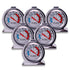 Refrigerator Freezer Large Dial Thermometer Aulufft 6 Pack Classic Series Fridge Freezer Alarm Thermometer Internal Temperature Gauge for Kitchen ...