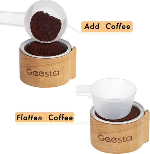 GEESTA Reusable Aluminum Foil Seals Kit Compatible with Nespresso Vertuoline Capsules...