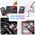 Digital Multimeter, Intelligent Voltage Tester with Automatic & Manual Mode, 4000 Counts Voltmeter Measures AC/DC Voltage, Resistance, Continuity ...