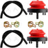 Primer Bulb Fuel Line Kit Compatible with Tecumseh Sear Craftsman Snow Blower Thrower 570682 75110639 321802A 056200 95110639A 632107 632334A 6403...