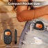 Personal Pocket Radio AM/FM Portable, Rechargeable Transistor Radio with Best Reception, Long Battery Life, Stereo Headphones, Sleep Timer, Backli...