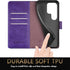 SUANPOT for Samsung Galaxy S22 Ultra with RFID Blocking Leather Wallet case Credit Card Holder,Flip Folio Book Phone case Shockproof Cover Women M...
