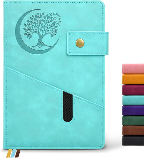 Lined Journal Notebook for Men, A5 Leather Journals for Writing Women, Hardcover Notebooks for Work,School,Note Taking,Travel,Business,Personal da...