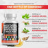 Clean Nutraceuticals Panax Ginseng 10000mg Ginkgo Biloba 4000mg Ashwagandha Maca Root 3000mg - Focus Supplement Pills for Women and Men with Pine ...
