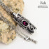 XIUDA Crystal Cremation Urn Necklace for Ashes Keepsake Cremation Jewelry for Human Ashes Stainless Steel Memorial Pendant with Flower for Women...