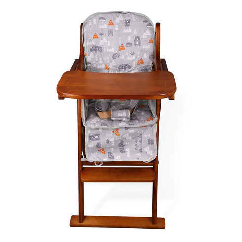 High Chair Pad, High Chair Cushion, Cute Pattern, Comfortable Seat Belt Design, Soft and Comfortable Seat Cushion Breathable Pad, Baby Sits More S...