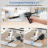 Cordless Handheld Vacuum, Car Vacuum Cleaner, Mini Hand Held Vacuuming Portable Rechargeable 2 in 1 Sucking Blowing for Home Office and Car...