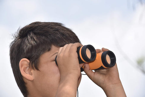 Outdoor Adventure Kit for Kids: Binoculars, Compass, Magnifying Glass & Flashlight. 3-12 Year Old Boys & Girls...