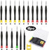 Mini Precision Screwdriver Set, 18PCS Small Magnetic Screwdriver with Tweezers & Magnetizer Flathead Phillips Pentalobe Torx Star Screwdriver Kit ...