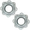 2pcs 3" Square Lazy Susan Turntable Heavy Duty Lazy Susan Hardware, Steel Ball Bearing Rotating Tray Swivel Plate for Dining Table, Stool Chair, P...