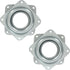 2pcs 3" Square Lazy Susan Turntable Heavy Duty Lazy Susan Hardware, Steel Ball Bearing Rotating Tray Swivel Plate for Dining Table, Stool Chair, P...