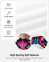 Colorful Floral Mexican Pattern Office Chair Cover Stretchable Computer Chair Seat Cover Backrest Slipcovers, Mexico Ethnic Black Abstract Art Str...