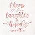 Crisky Bridal Shower Napkins Rose Gold, Happily Ever After Cocktail Beverage Cake Dessert Napkins for Wedding & Bridal Shower Engagement Bachelore...