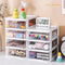 Desktop Drawer Organizer Office Supplies Organization and Storage Bin Unit, Plastic Desktop Drawer Storage Container for Stationery Art Craft Make...