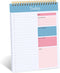 To Do List Notepad - Daily Planner Notepad Undated 52 Sheets Tear Off, 6.5" x 9.8" Checklist Productivity Organizer with Hourly Schedule for Tasks...