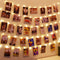 HXWEIYE 120LED Warm White 40Ft Fairy String Light with 52 Clear Clips & 12 Hooks, USB Powered, Waterproof, 8 Modes & Timer, Perfect for Indoor/Out...