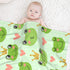 Cute Frogs Prince Baby Blankets Soft Warm Fuzzy Plush Bed Throw Blanket for Newborn Infant Toddler Girls Boys Kids, 30"X40"...