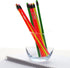 BAZIC Wood Pencil Neon Pencils, Latex Free Eraser, Unsharpened Rewards Pencil for Writing Drawing (8/Pack), 1-Pack...