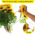 DerBlue 15.74'' Artificial Sunflowers Bouquet with 14 Heads(Two Different Diameter of Flowers) and 40 Leaves Fake Silk Sunflowers Bouquet for Home...