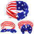 BinaryABC 4th of July Baby Headband,American Flag Headband,Fourth of july Decorations 3Pcs...