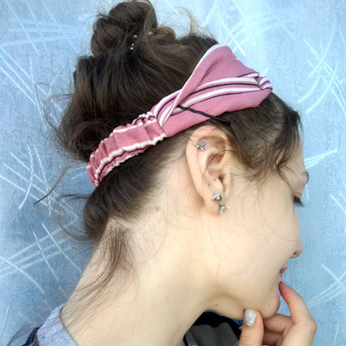 DRESHOW 10 Pack Boho Headbands for Women Vintage Cross Elastic Head Wrap Hair Accessories...