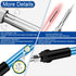 Soldering Iron Kit Soldering Kit With Temperature Adjustable Electric Soldering Gun,60w 110v Soldering Iron With Ceramic Heater,5pcs Different Sol...