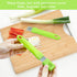 2Pcs Scallion Cutter Shred Knife, TACYKIBD Stainless Steel Vegetable Onion Scallion Slicer Shredder, Green Onion Cutter Slicer for Kitchen Cutting...