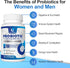 300 Billion CFU Probiotic, Probiotics for Women Men, 12 Probiotics Strains + 3 Prebiotics, Daily Probiotic Supplement, Probiotics for Digestive He...