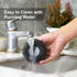 2Pcs Stainless Steel Scrubber with Handle, Steel Wool Scrubber Tool for Cleaning Dishes, Scrubbing Scouring Brush Pad for Kitchen Pots, Pans, Sink...