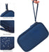 Portable, Waterproof Electronics Accessories Case and Organizer Bag for Cables, USB Drives and Chargers...