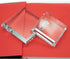 StayMax Clear Crystal Glass Square Display Base Display Stand for Collectibles (3.14inch*3.14inch*0.7inch)...