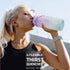 Motivational Water Bottle with Time Marker,Half Gallon Water bottle with Straw 64 oz/2.2L Gym Water Bottle, Achieve All-Day Hydration SpillProof, ...