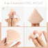 MOTZU 6 Pieces Powder Puff for Face , Cotton Velour Triangle Makeup Puff for Setting, Contouring, Under Eyes, and Corners, 2.76-inch Normal Size, ...