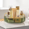360° Rotating Makeup Organizer, Bathroom Make Up Spinning Holder Rack, Large Capacity Cosmetics Storage Vanity Shelf Countertop, Fits Cosmetics, P...