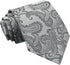 Men's Ties, 3.15" Silk Neckties Black Ties for Men Formal Business Wedding Party Gifts...